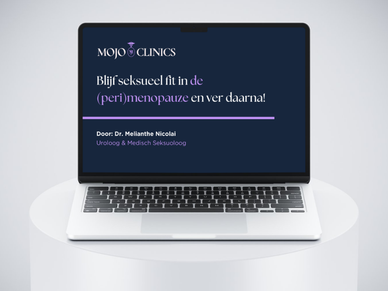 Blijf seksueel fit tijdens (peri)menopauze en ver daarna! (vrouwen)